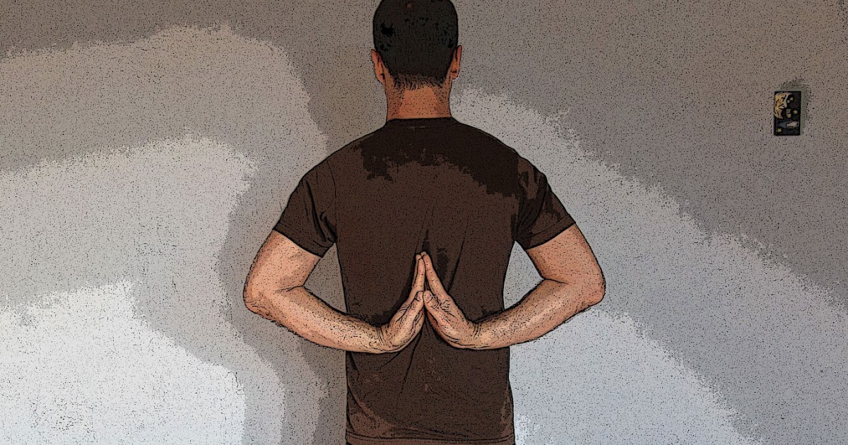 No Floater: Featured Pose Reverse Prayer Pose
