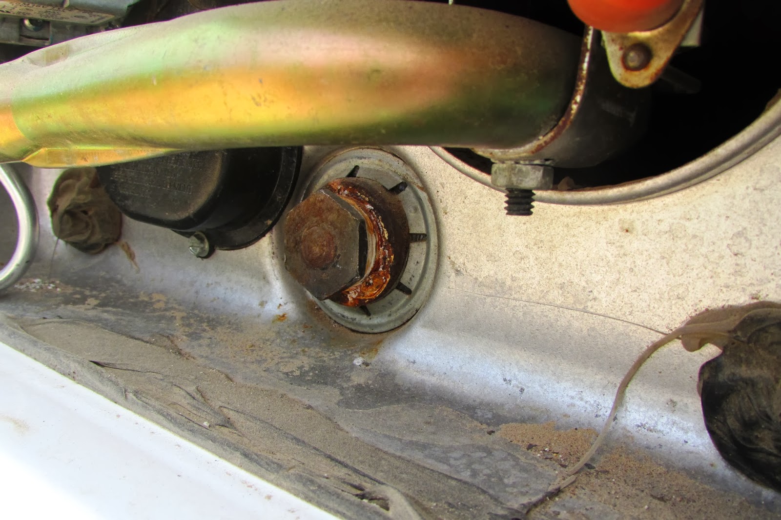 Me and My Dogand My RV RV Maintenance changing out the Anode Rod