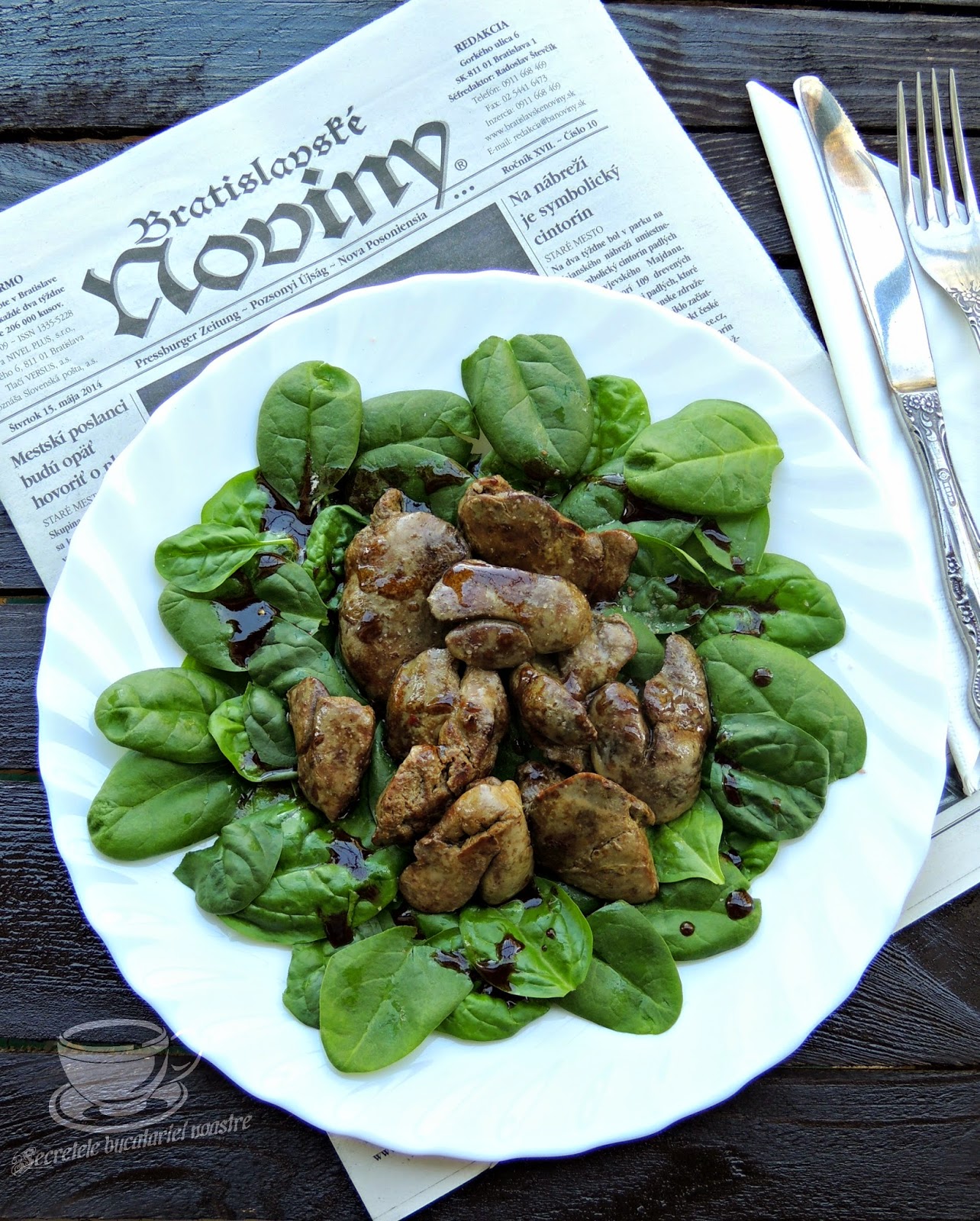 SALATA CU FICATEI DE PUI