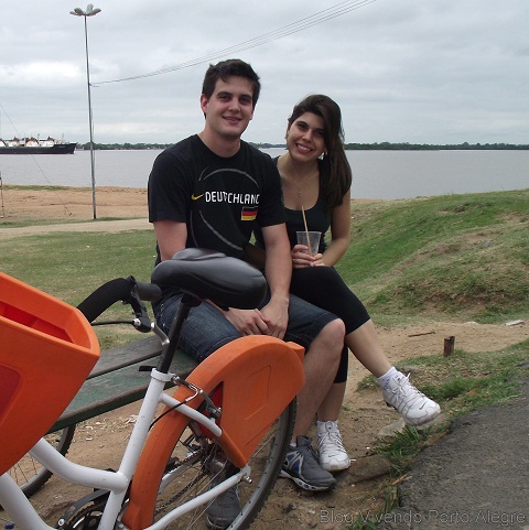 Bicycle in Porto Alegre, Brazil.