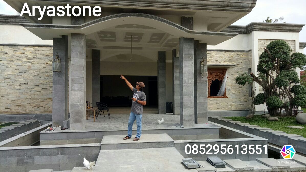 Batu Alam dan batu andesit Cirebon
