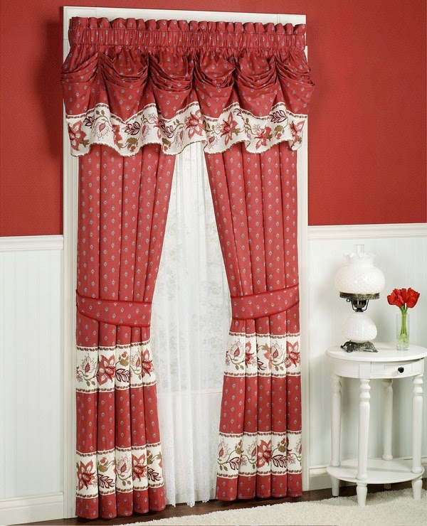Simple romantic curtain