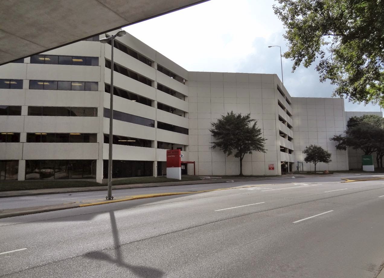 Houston in Pics Allen Center Parking Garage