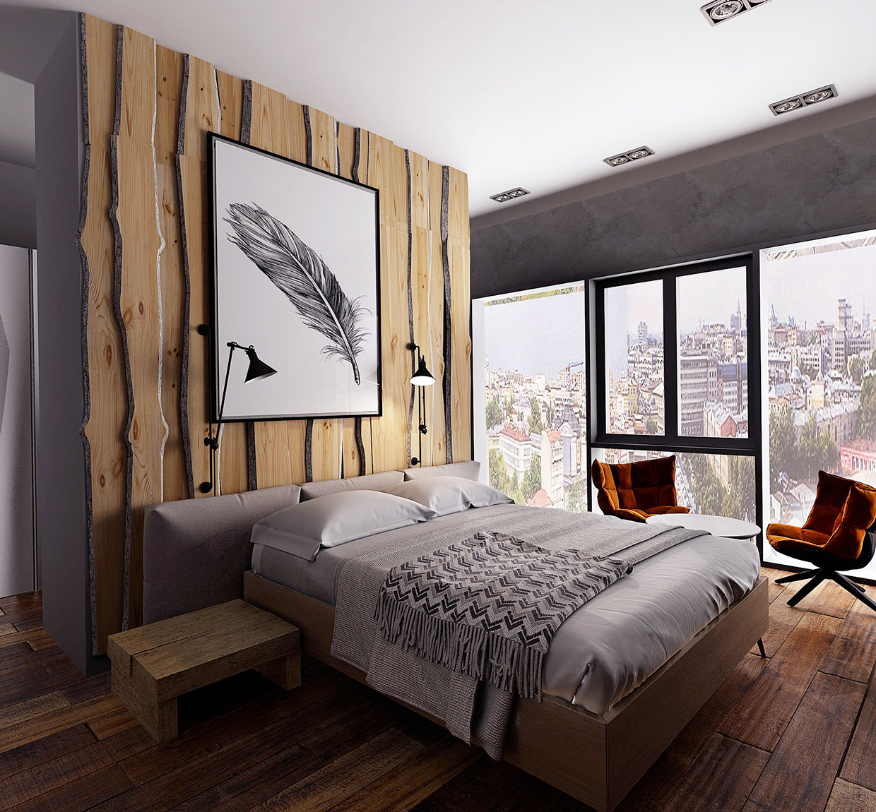 40 Desain Dinding Kayu Kamar Tidur Bernuansa Elegan Rumahku Unik 40 Desain Dinding Kayu Kamar Tidur Bernuansa Elegan Rumahku Unik