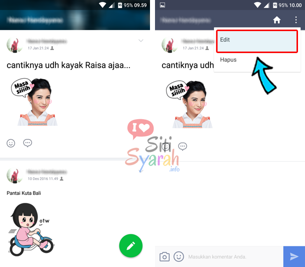 Cara Menyembunyikan Postingan di Line