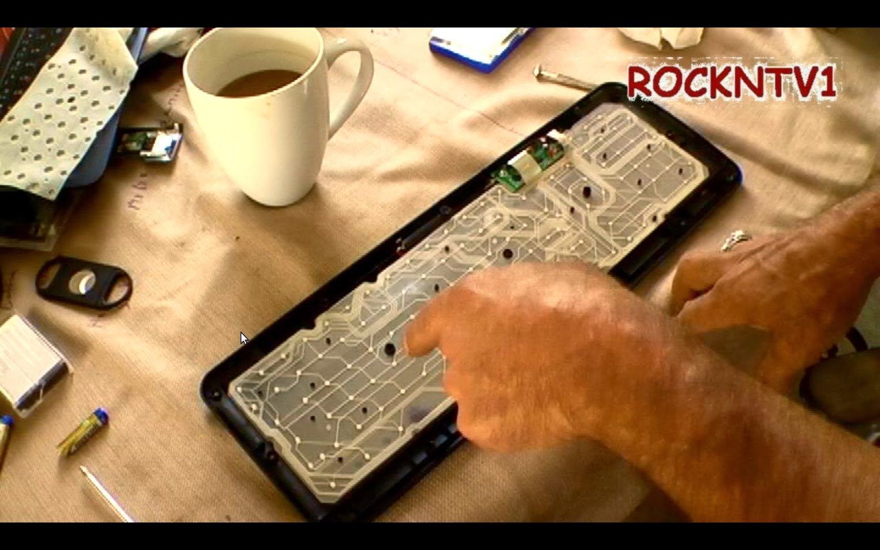 wireless keyboard fix coffee spillROCKNTV1™