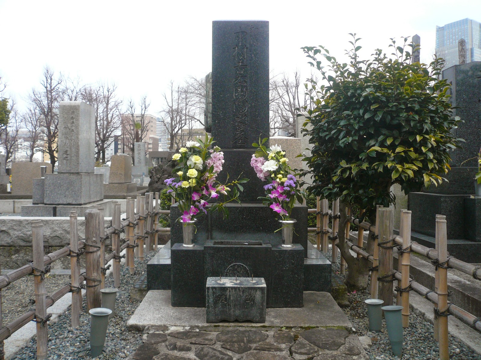 初代 中村吉右衛門（しょだい なかむら きちえもん）墓マイラーが行く。