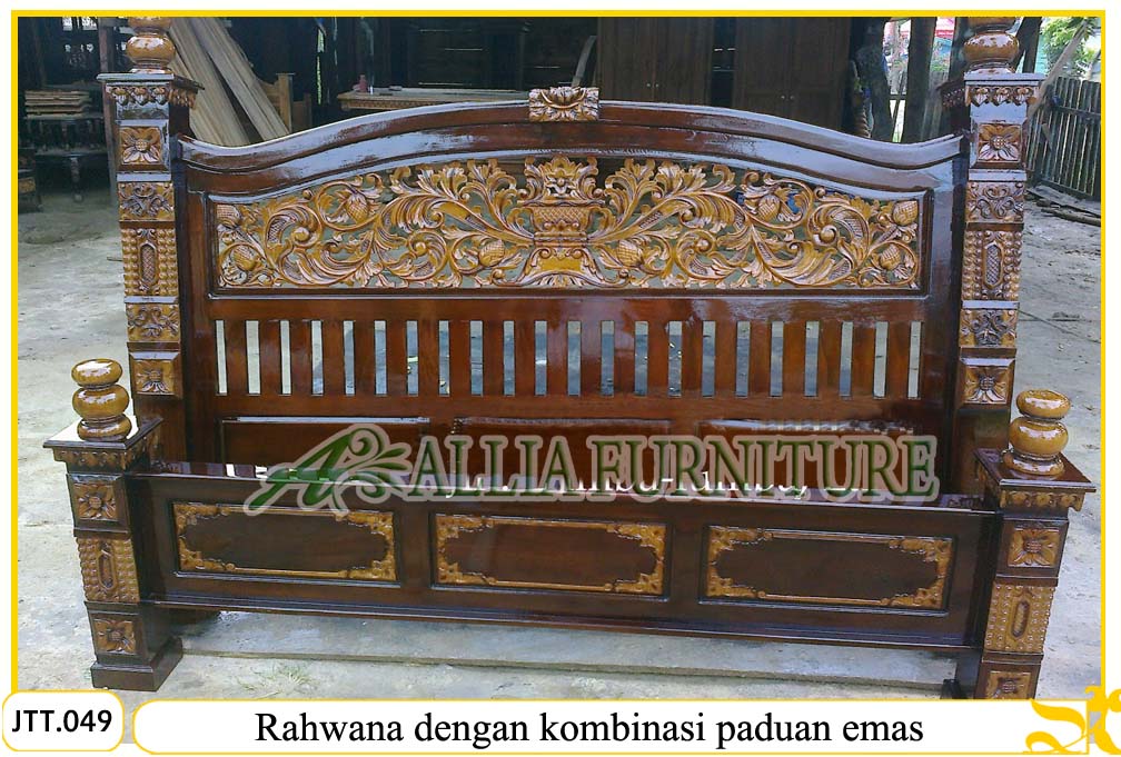 Tempat Tidur Ukiran Jati Rahwana Allia Furniture Tempat Tidur Ukiran Jati Rahwana Allia Furniture