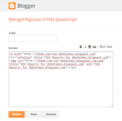 Html/Javascript
