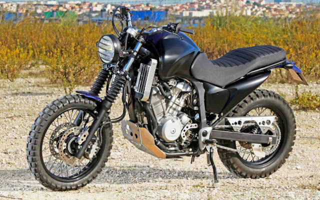 honda transalp 700 scrambler