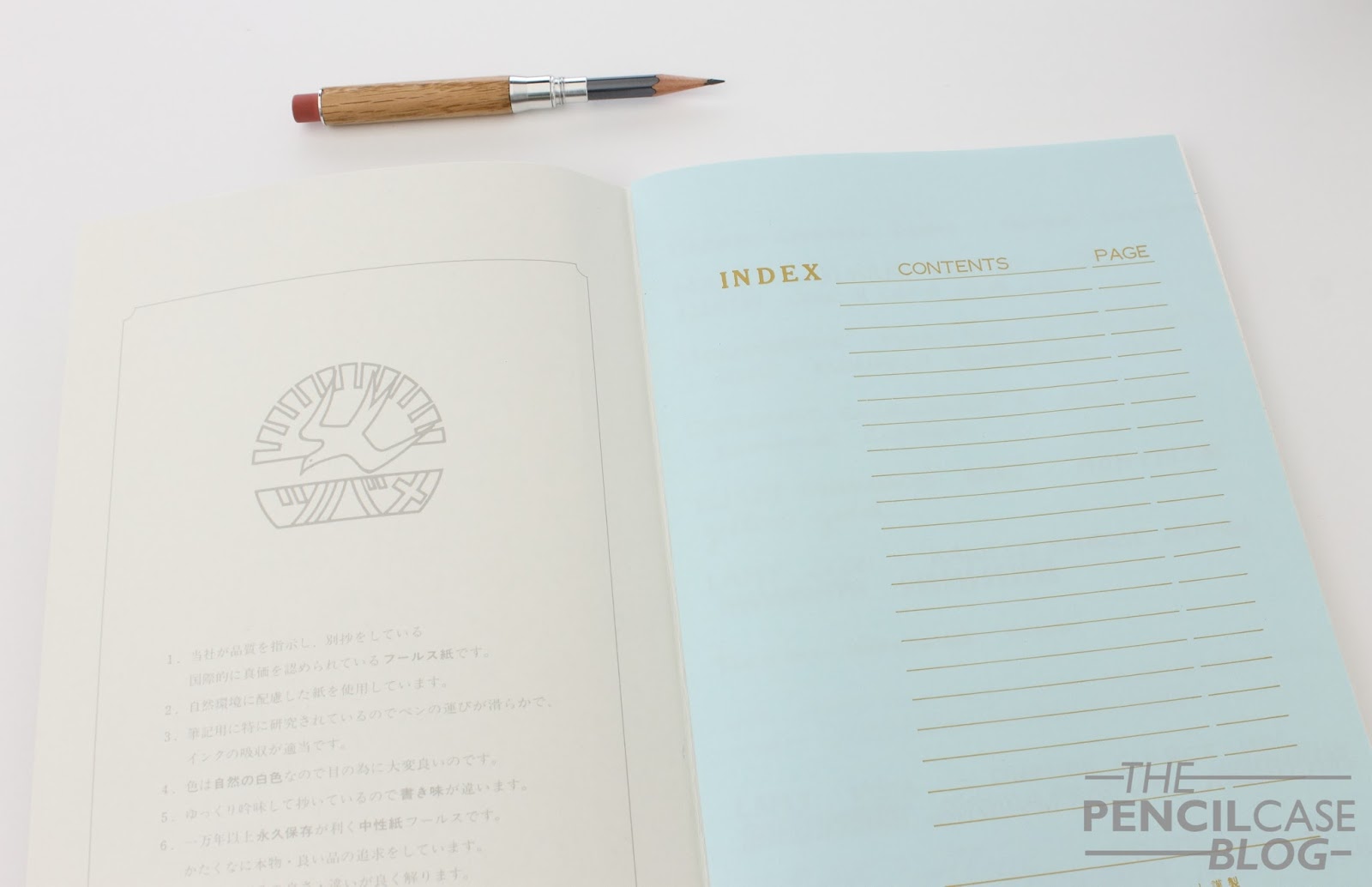 L!FE PAPER TSUBAME NOTEBOOK REVIEW The Pencilcase Blog Fountain pen