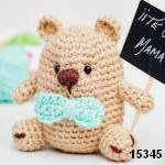 patron gratis oso amigurumi, free pattern amigurumi bear