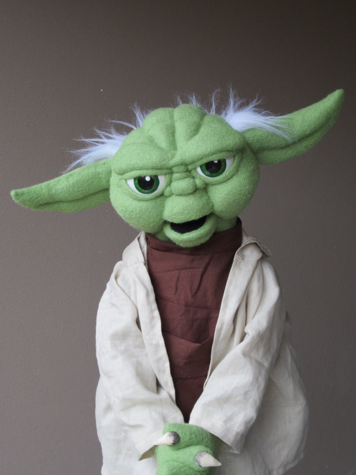 jarrod boutcher puppets Yoda puppet