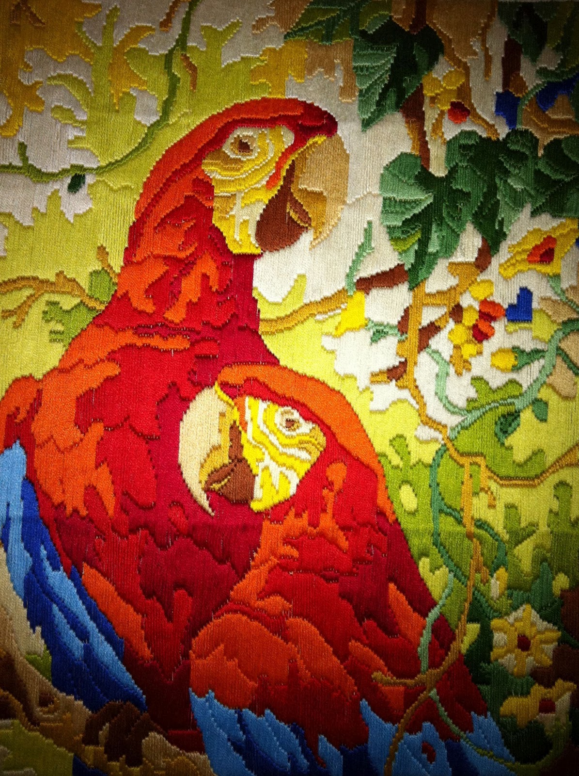 Monde créatif Long stitch embroidery...