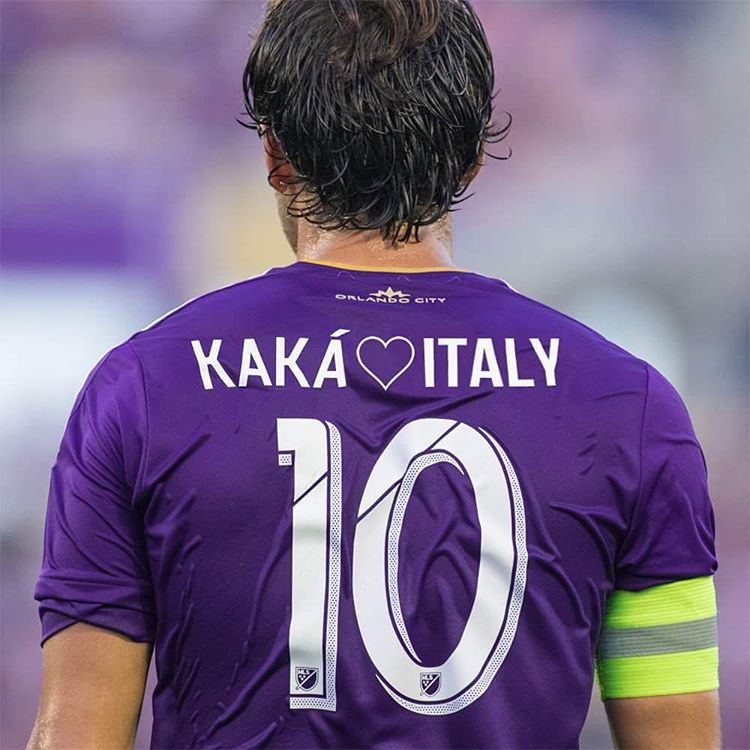 Match worn Kaka shirt, Orlando City-New York City 29/08 - signed