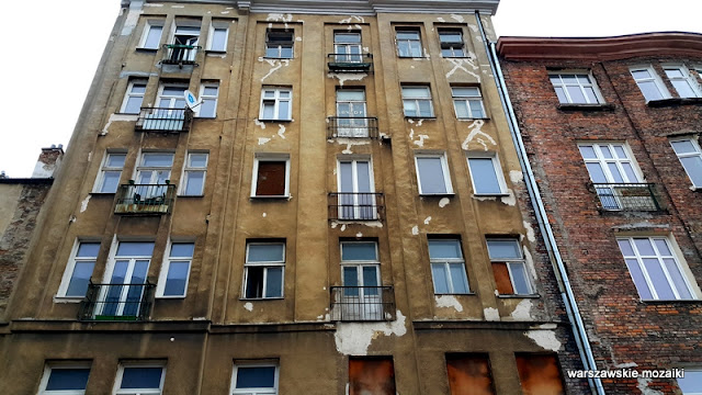 Warszawa Warsaw Wola kamienica ostaniec opuszczone architektura