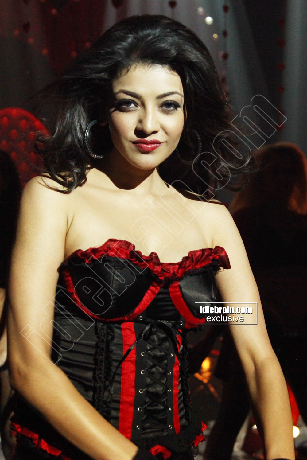 Kajal Agarwal Hot in Black Dress1 - Kajal Agarwal Hot Pics in Black Dress