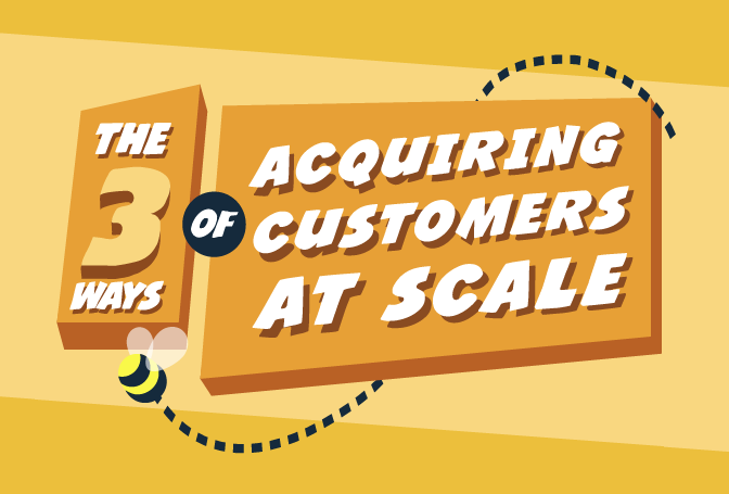 How to Acquire Customers At Scale #Infographic #internetmarketing