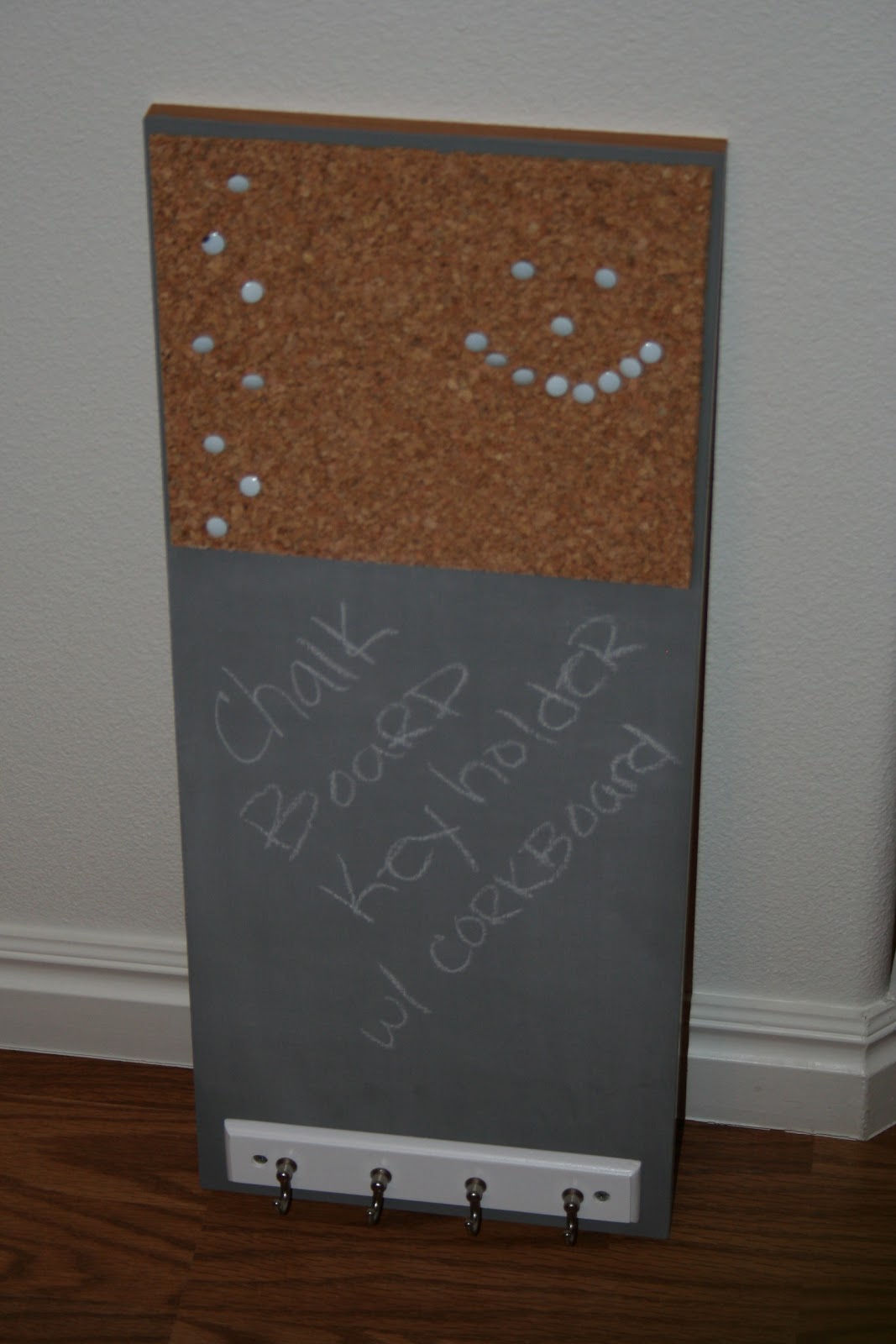 Decorating Madness Chalk/Cork Board plus a Key Holder!