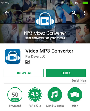 (Aplikasi Hits) Cara Mendownload MP3 dari Youtube di HP Android
