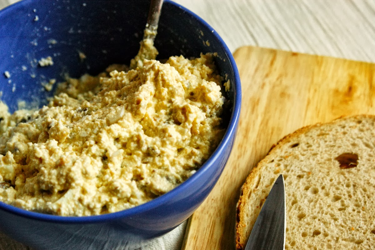 Kuchnia bez chemii Pasta jajeczna do chleba.