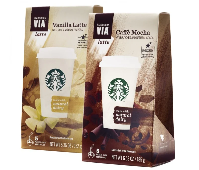 News Starbucks New Via Instant Lattes Brand Eating. Your Daily
