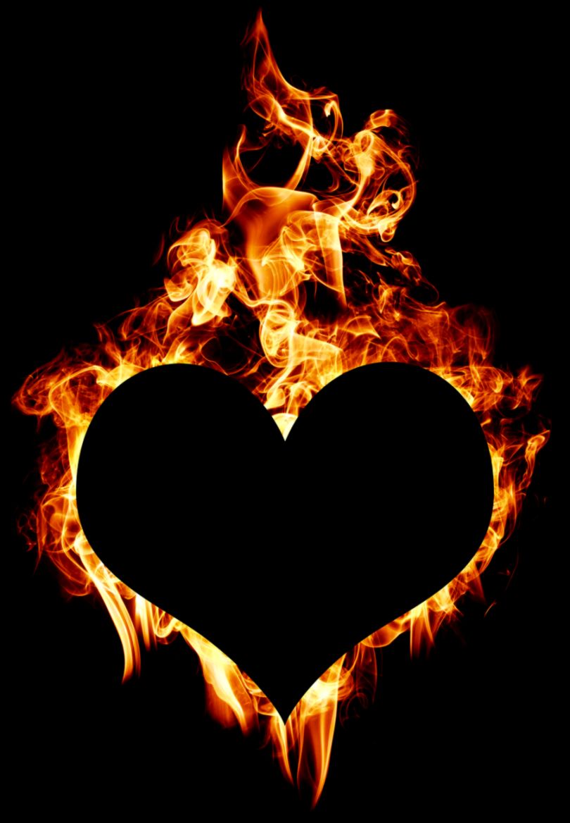Burning Love Heart | All HD Wallpapers Gallery
