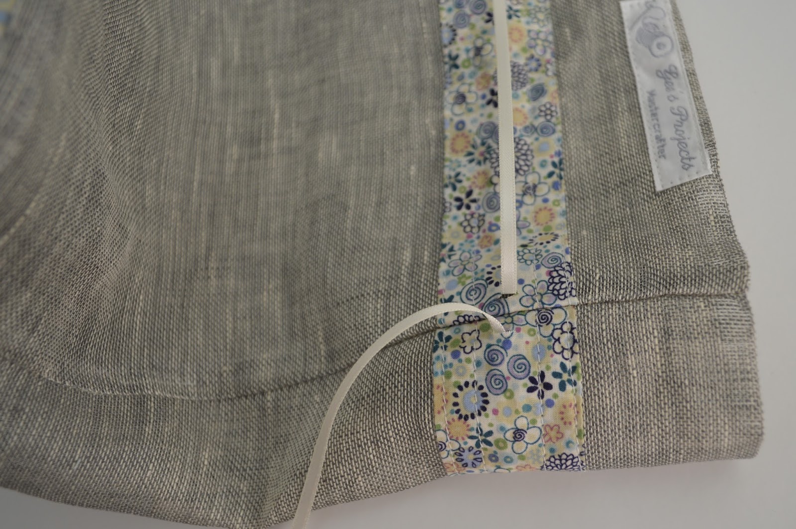 Gee's Projects Drawstring bagsTutorialGauzy Linen gift bags