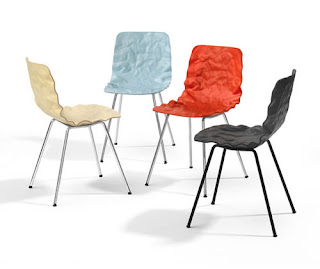 diseño de sillas de colores