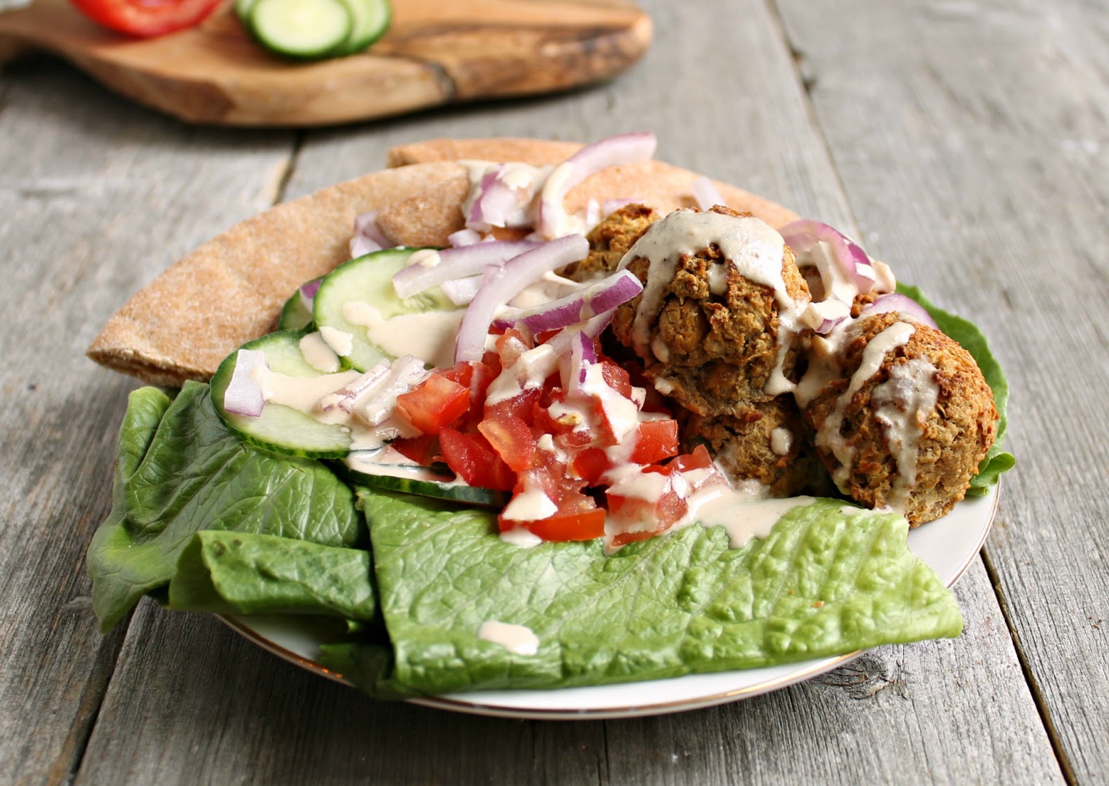 Hungry Couple Oven "Fried" Falafel