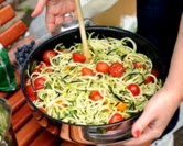 Zucchini Spiral 'Noodle' Salad
