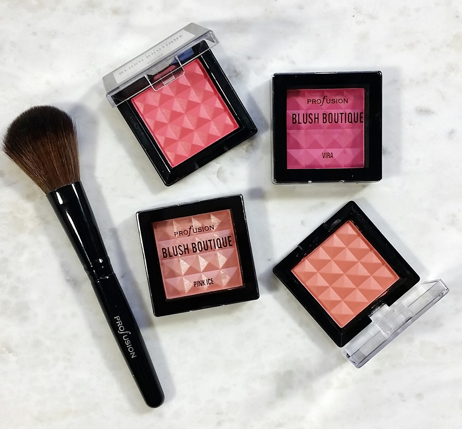 Profusion Make Me Blush Set Blush Boutique Review & Swatches The