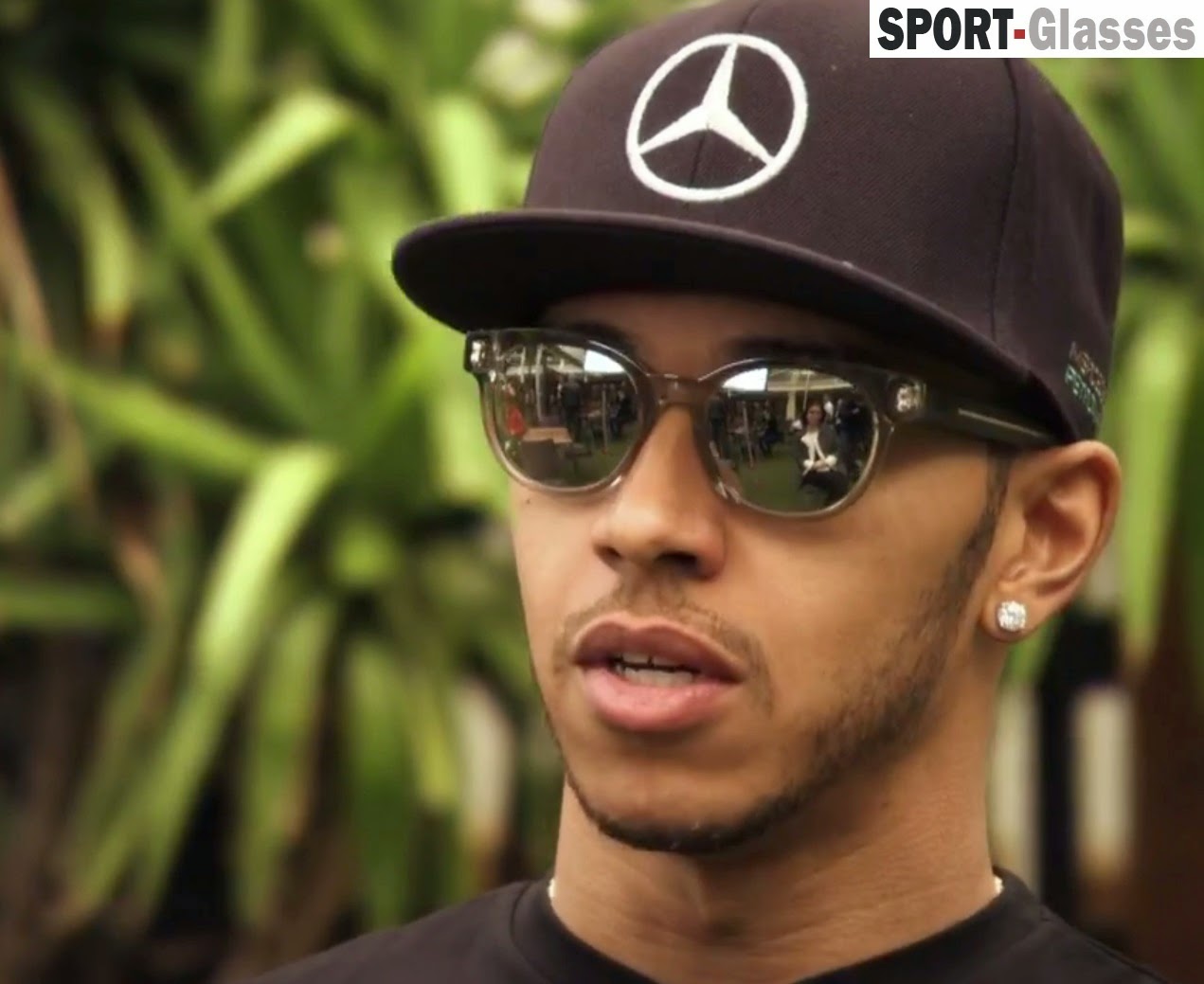 SportGlasses Lewis Hamilton Wearing Tom Ford & Dior Sunglasses at The