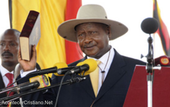 Presidente de Uganda Yoweri Museveni