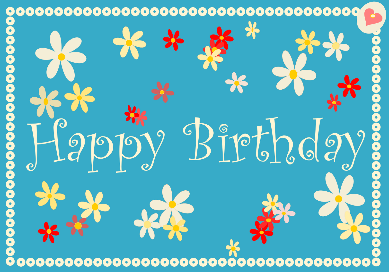 ready for print happy birthday card design with vector image - birthday ...