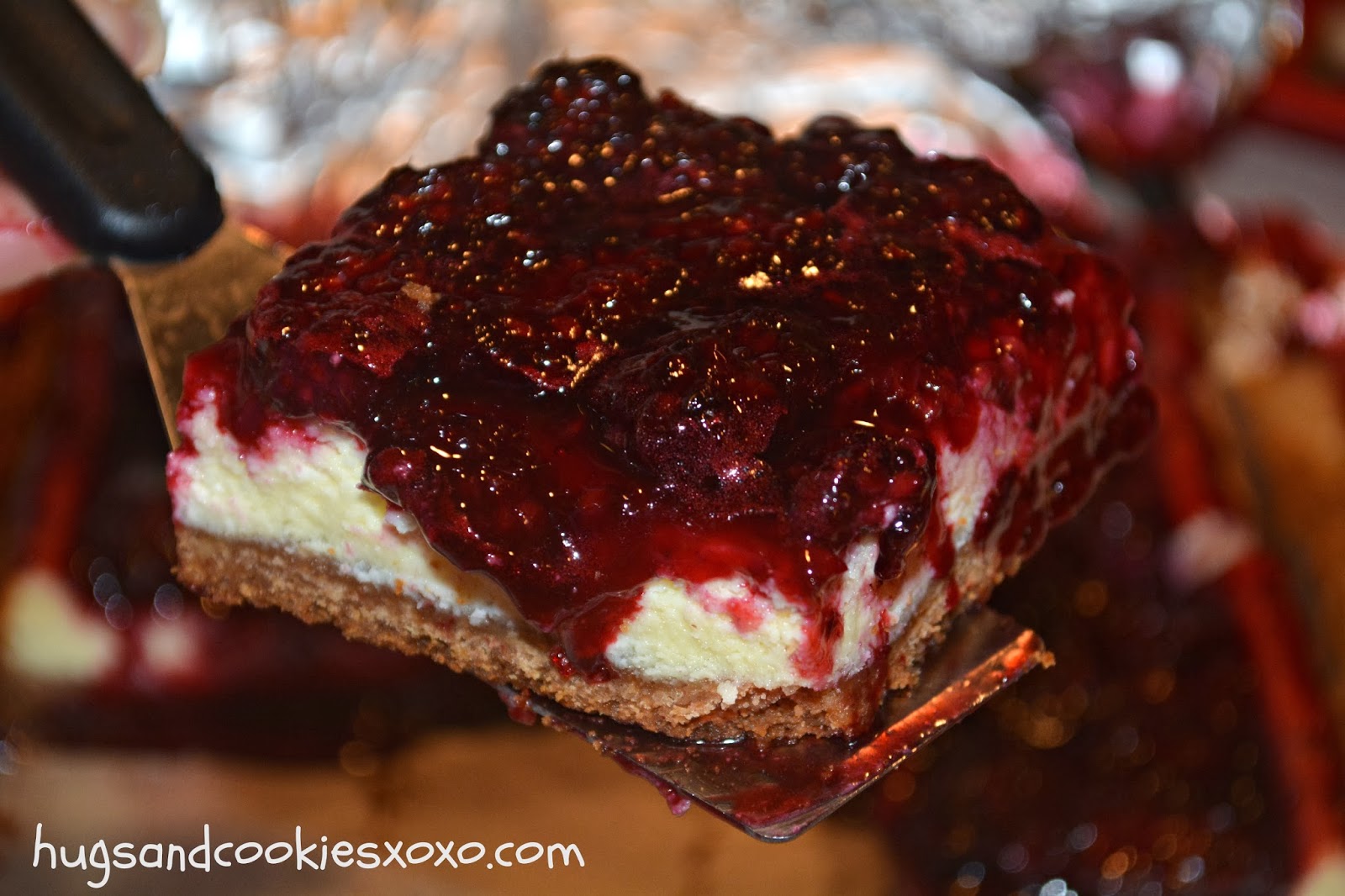 BLACKBERRY CHEESECAKE