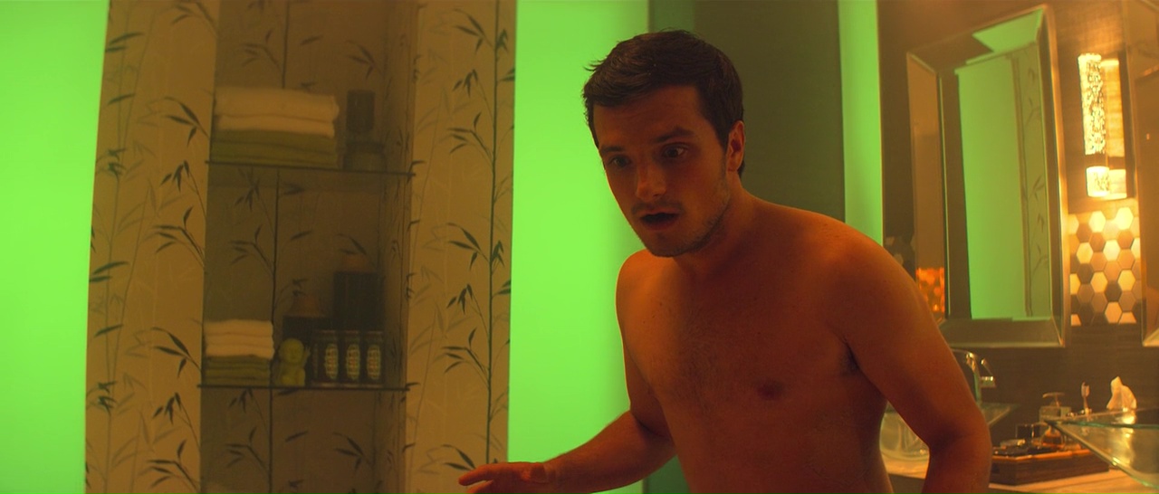 Alexis_Superfan's Shirtless Male Celebs: Josh Hutcherson shirtless in Future Man, Season 1, Ep 12