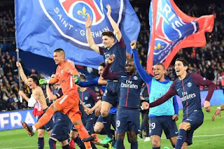 Paris Saint-Germain FC Campeão Francês de 2017/18