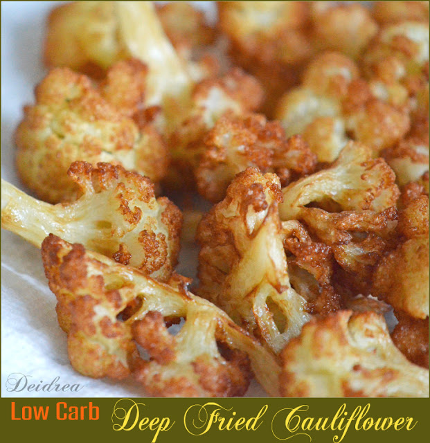 LOW CARBOHYDRATE LIVING Low Carb Deep Fried Cauliflower