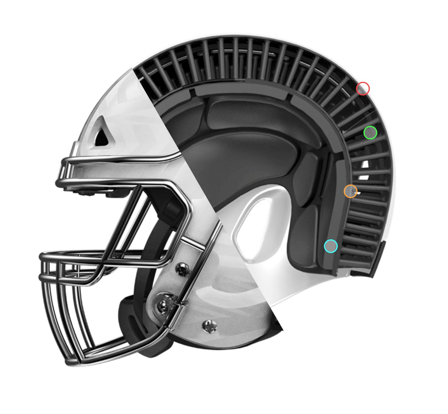 PACKERVILLE, U.S.A. New Helmet Design
