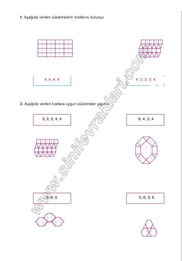 7.Sınıf Matematik Dersi SEK Yayınları Öğrenci Çalışma Kitabı Cevapları