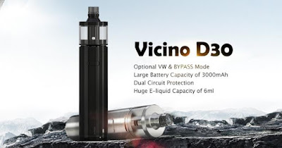 Vicino D30 Kit will bring you a safe vaping time