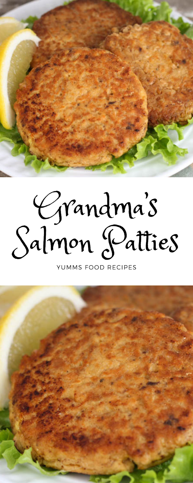 Grandma’s Salmon Patties freerecipefoods
