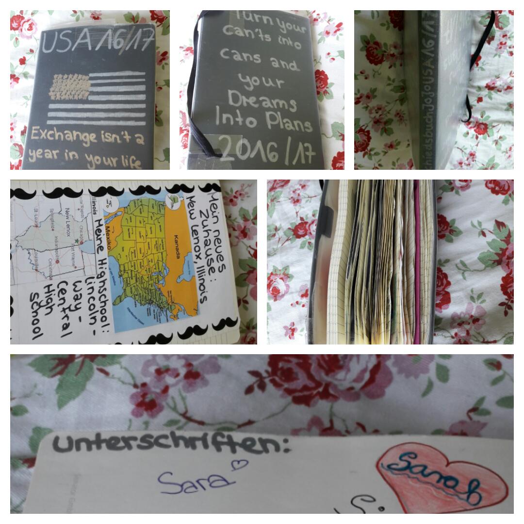 MY YEAR ABROAD Abschiedsbuch )