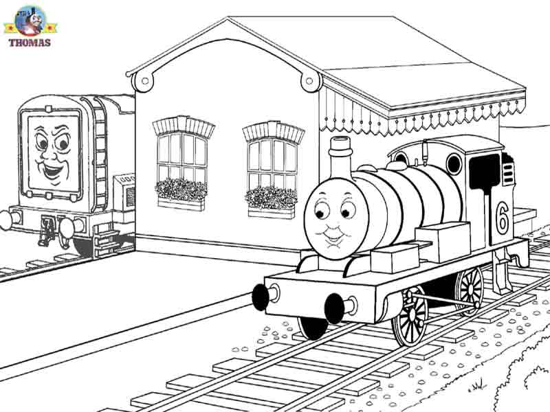 Thomas the train coloring pictures for kids to print out ...