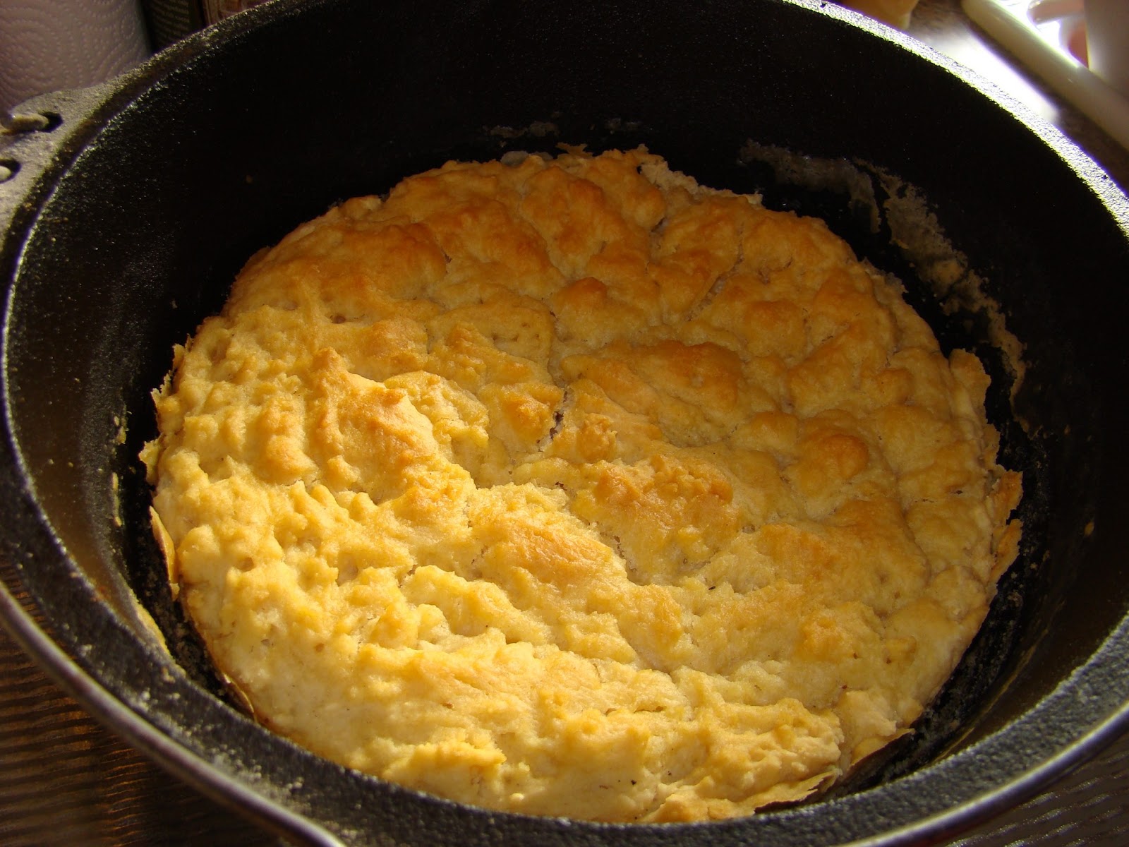 Our Treasured Home Dutch Oven Tipsy Bread