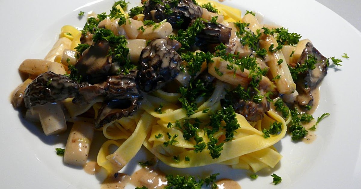 Kulinarische Welten zu Fisch- und Meeresfrucht: Pasta mit weißem ...