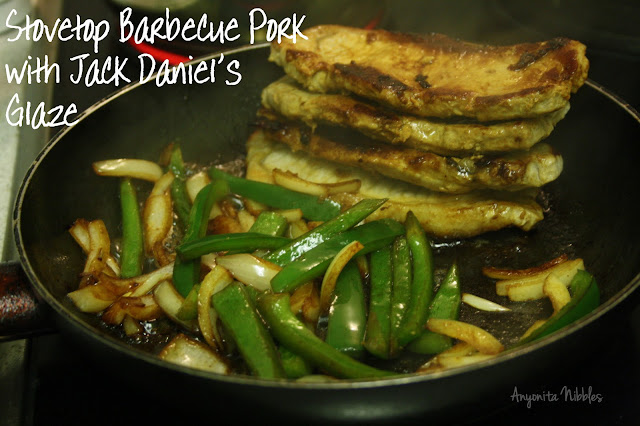 Stovetop Barbecue Pork with Jack Daniel's Glaze | Anyonita Nibbles