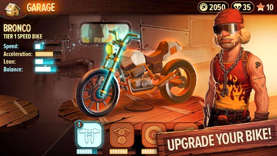 تحميل لعبة سباق الدراجات المميزة والواقعية للأيفون وأنظمة iOS مجاناً Trials Frontier iOS-IPA 2.0