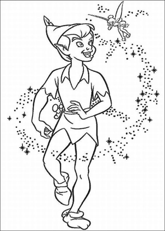 Peterpan In Return To Neverland Coloring Pages Coloring Pages Gallery